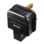 Masterplug Permaplug Black Heavy Duty 13Amp Rewireable Plug DDPP13A